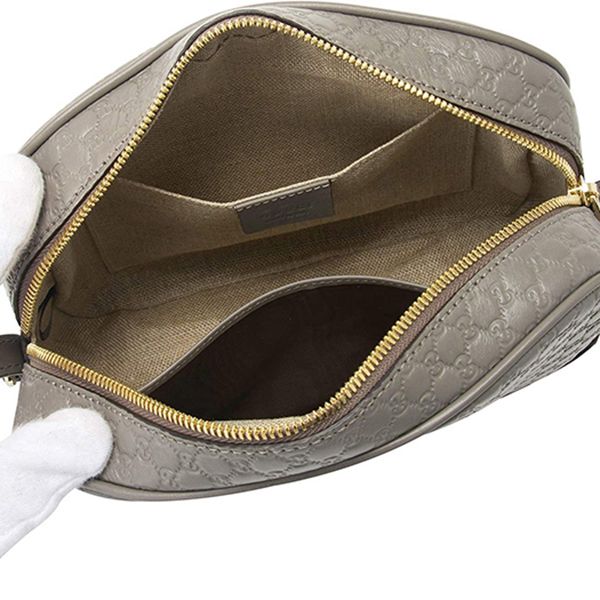 グッチ マイクロ シマ レザー ショルダーバッグスーパーコピー 449413